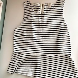 J. Crew Tank with Gold Zipper